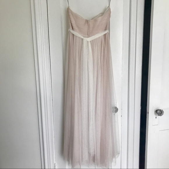 Jenny Yoo Annabelle Dress in Ivory/Nude Size 12 - Picture 5 of 8